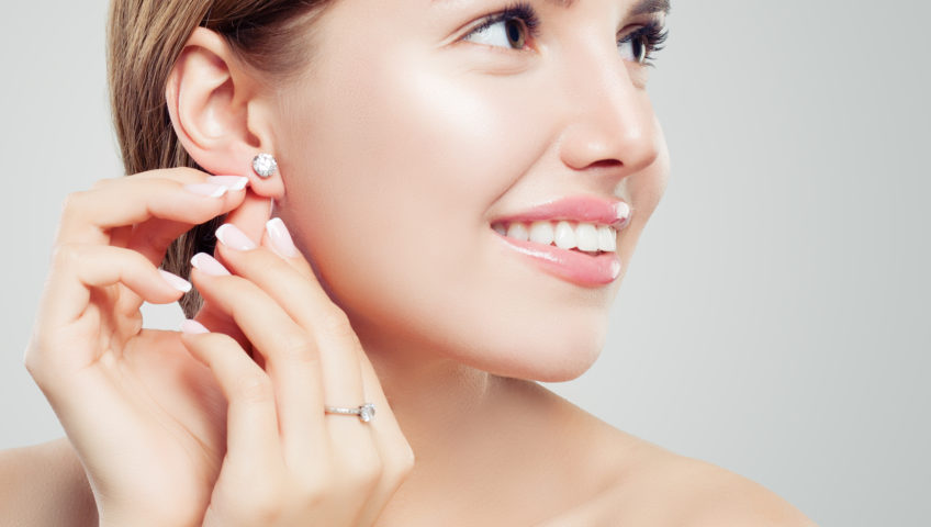 valentine diamond earrings